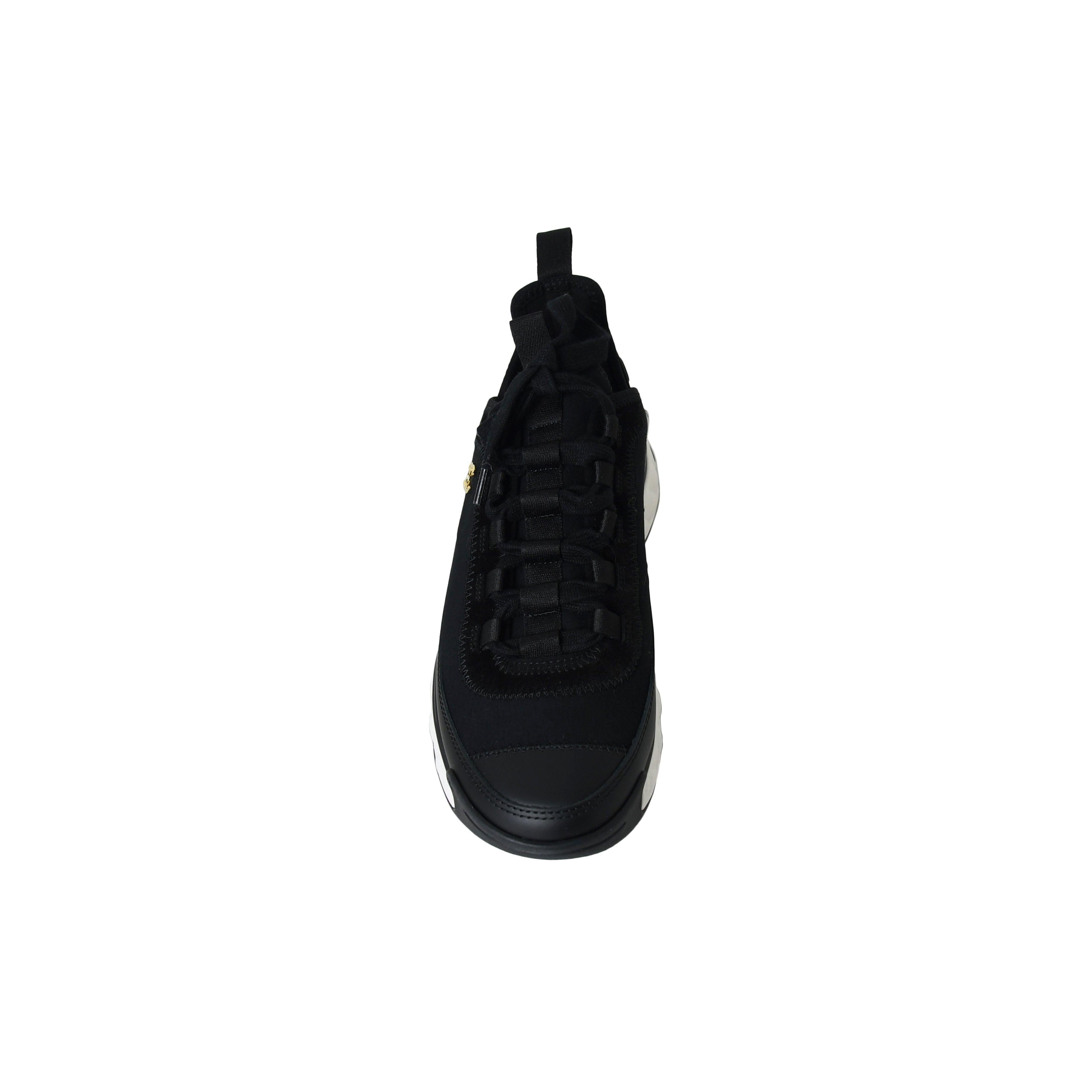 channel black sneakers