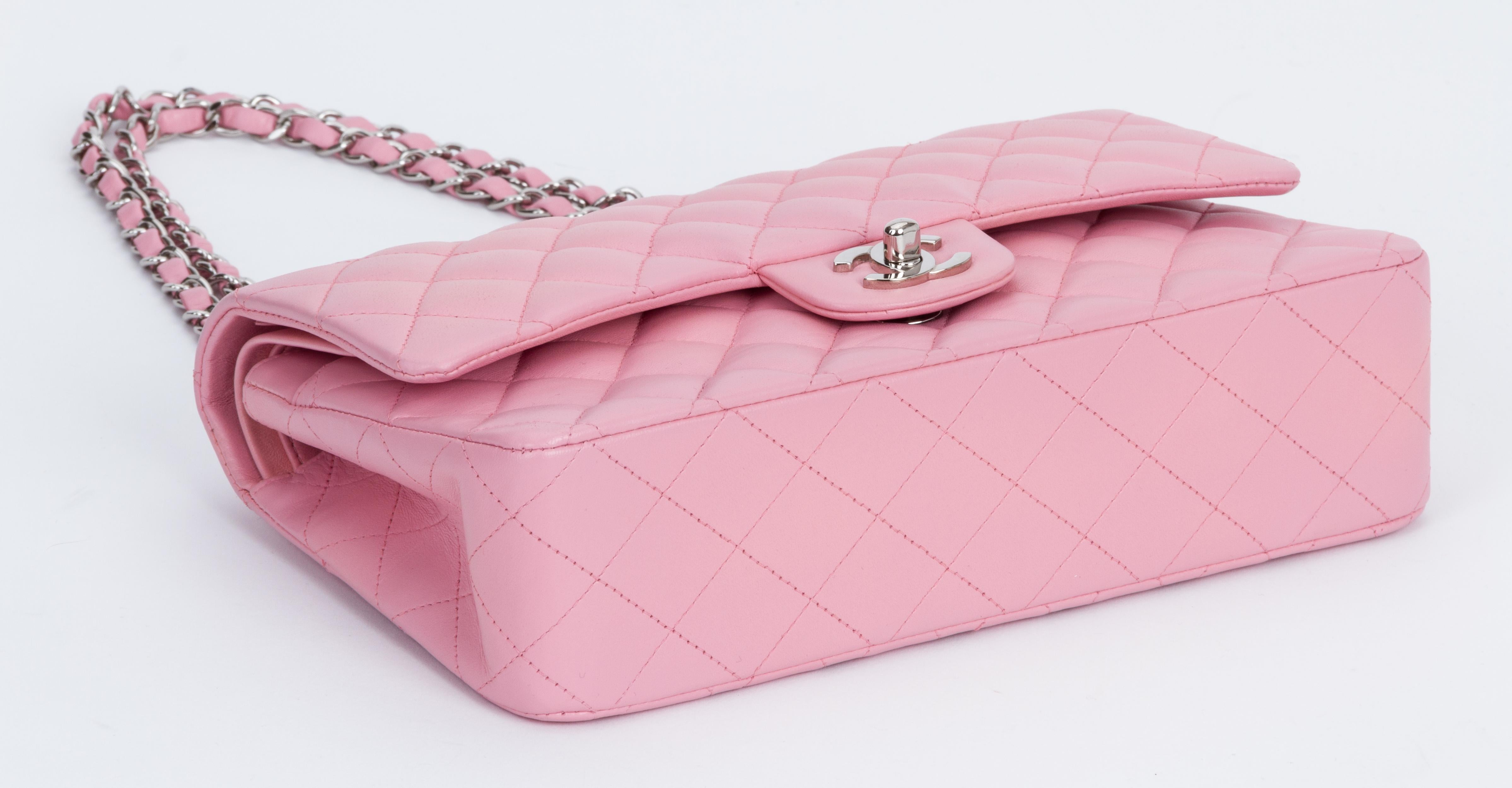 bubble gum pink chanel bag