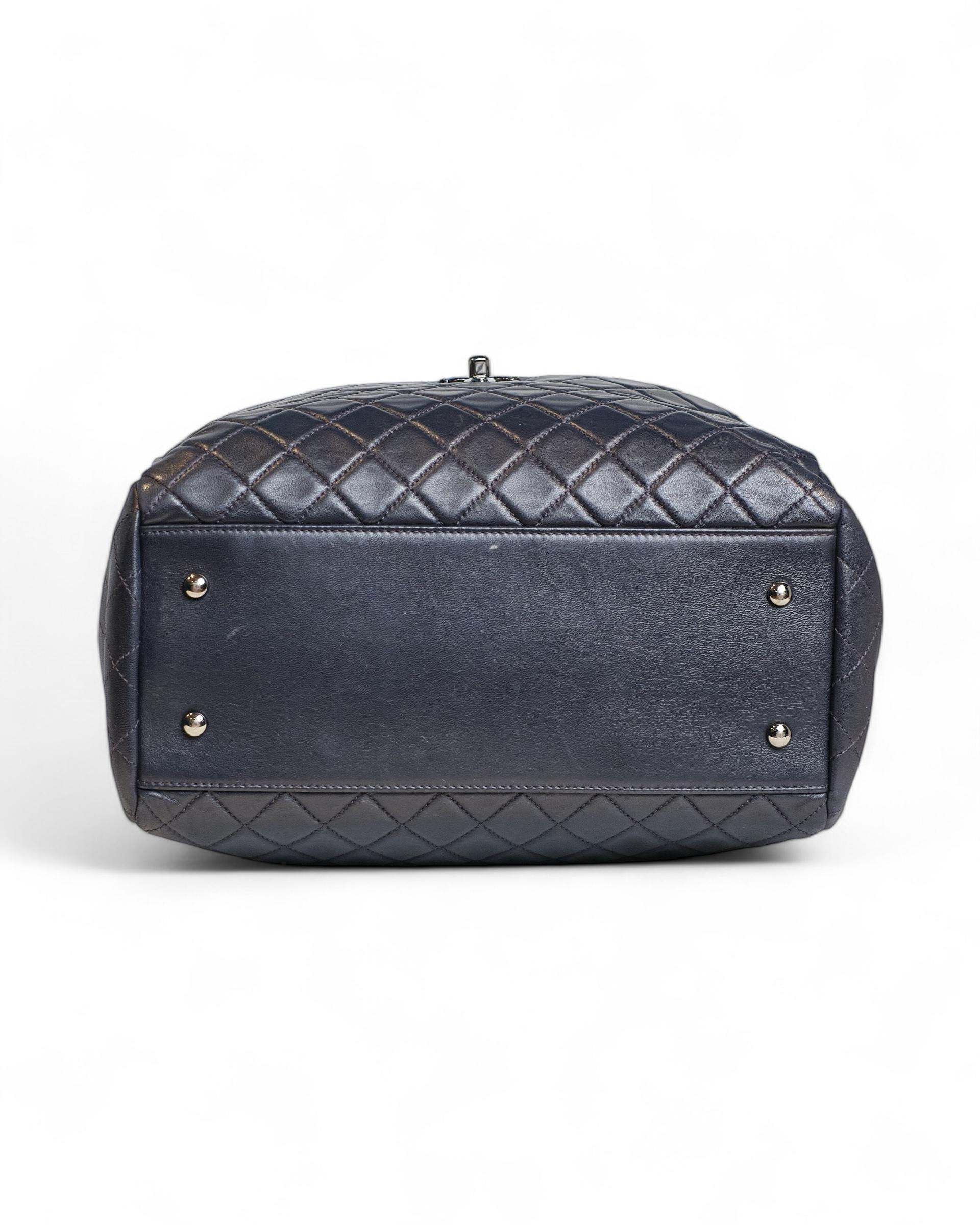 Women's Chanel Bucket CC Large Night Blue