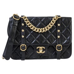 Sac à rabat avec boucle Chanel