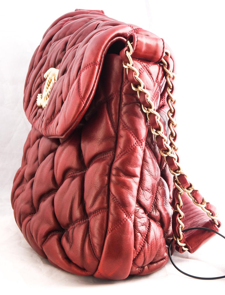Timeless/classique leather crossbody bag Chanel Burgundy in Leather -  33196860