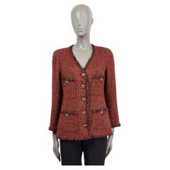 Chanel Multicolor Tweed Lesage 2015 Jacket Shirt at 1stDibs