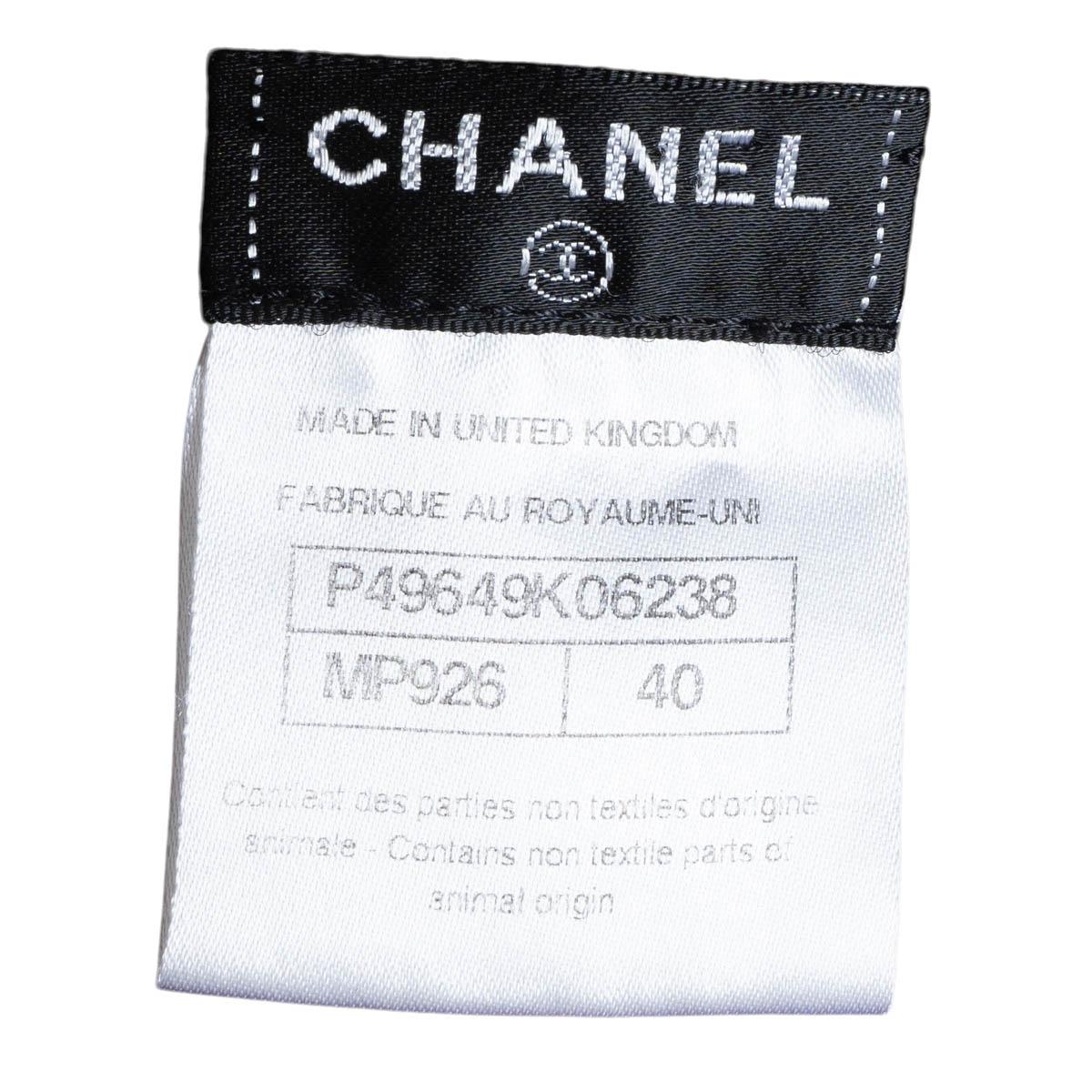 CHANEL burgundy ivory pink grey cashmere 2014 14A DALLAS Sweater 40 M 3