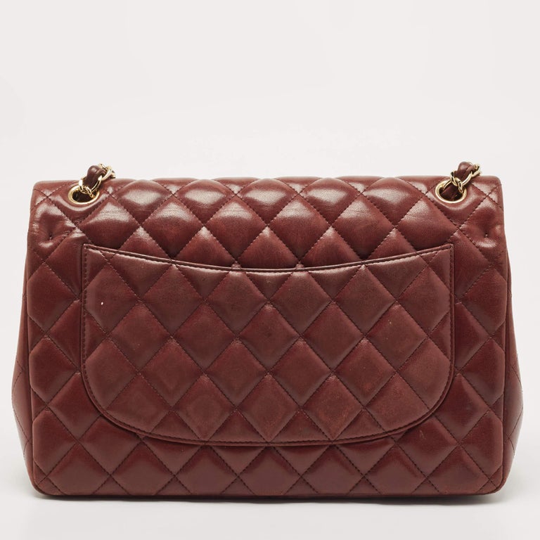 Timeless/classique leather crossbody bag Chanel Burgundy in