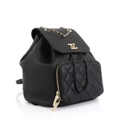 Chanel Business Affinity Backpack Caviar Small
