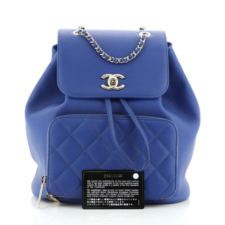 Chanel Black Quilted Caviar Leather Small Business Affinity Bag - Yoogi's  Closet