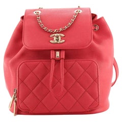 Chanel Business Affinity Backpack Caviar Small