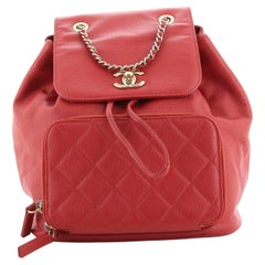 Chanel Business Affinity Backpack Caviar Small