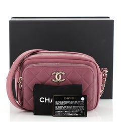 Chanel Business Affinity Camera Case Bag Quilted Caviar Small (petit)