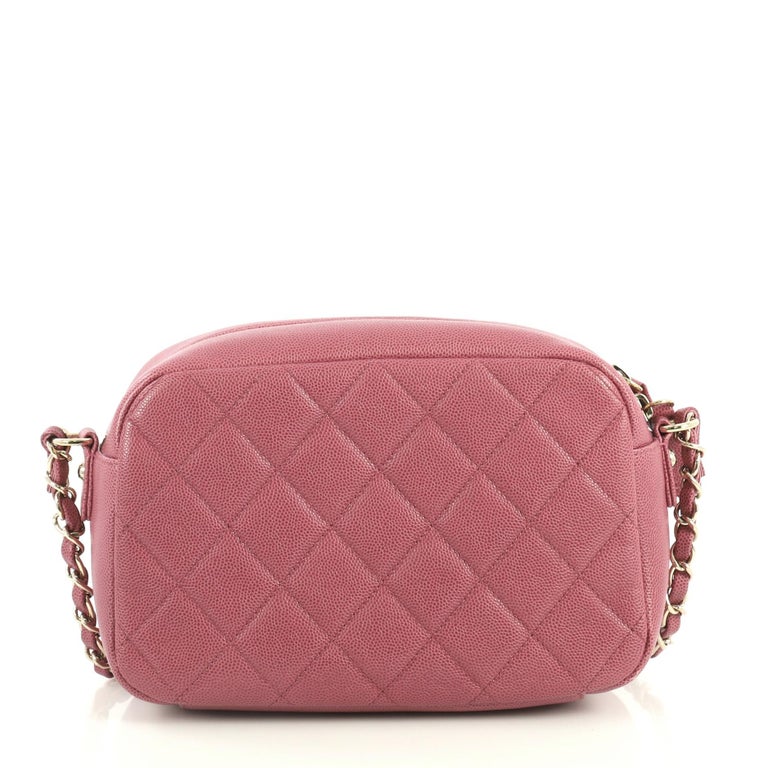 Chanel Business Affinity Camera Case Bag Quilted Caviar Small at ...
