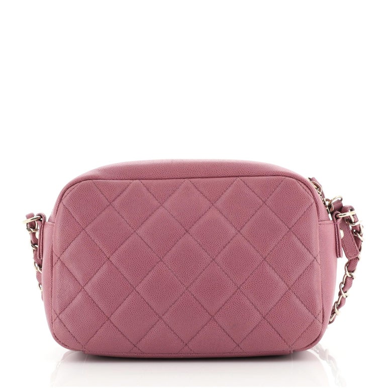 Chanel Business Affinity Camera Case Bag Quilted Caviar Small at 1stDibs