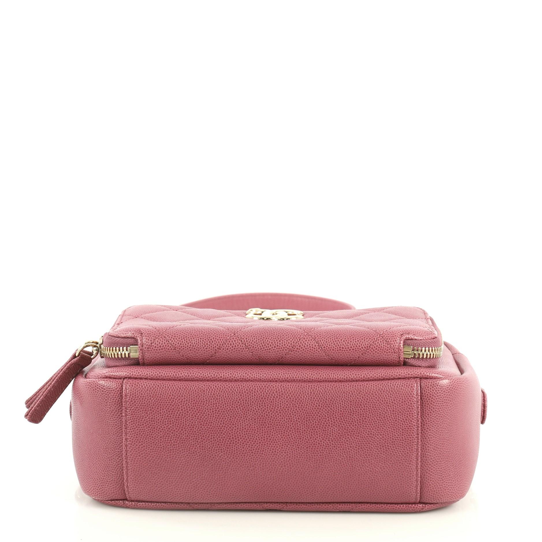 chanel camera bag pink
