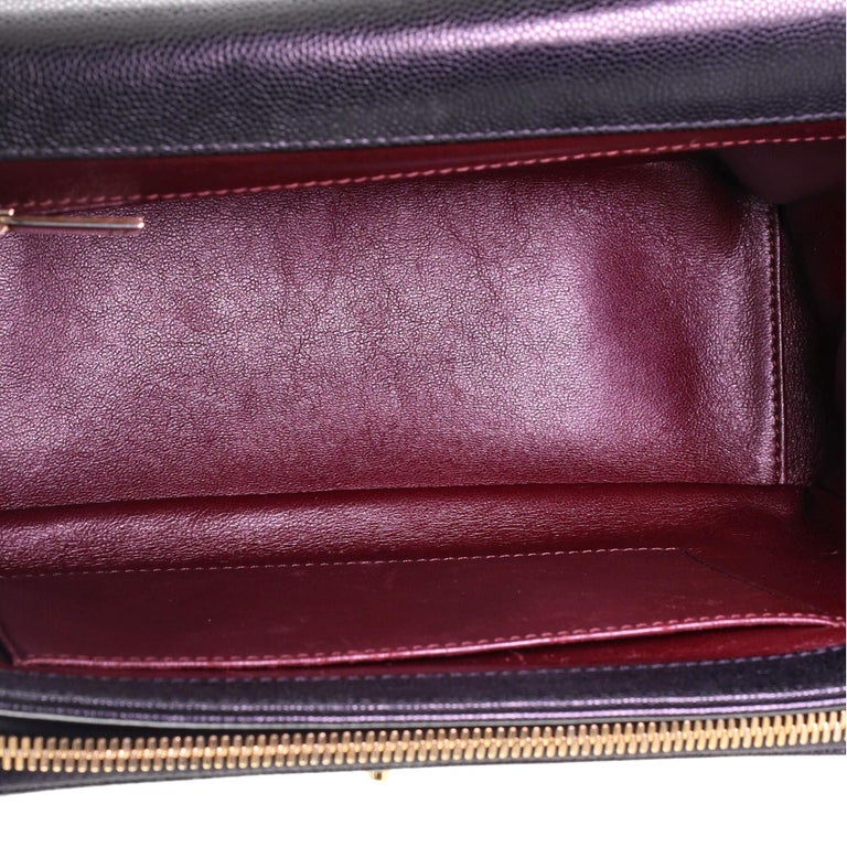 Chanel Business Affinity Flap Bag Quilted Caviar Large at 1stDibs