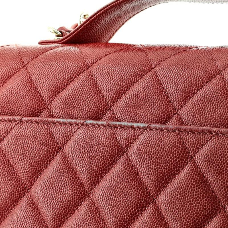 Chanel Business Affinity Flap Bag Quilted Caviar Large In Good Condition In NY, NY