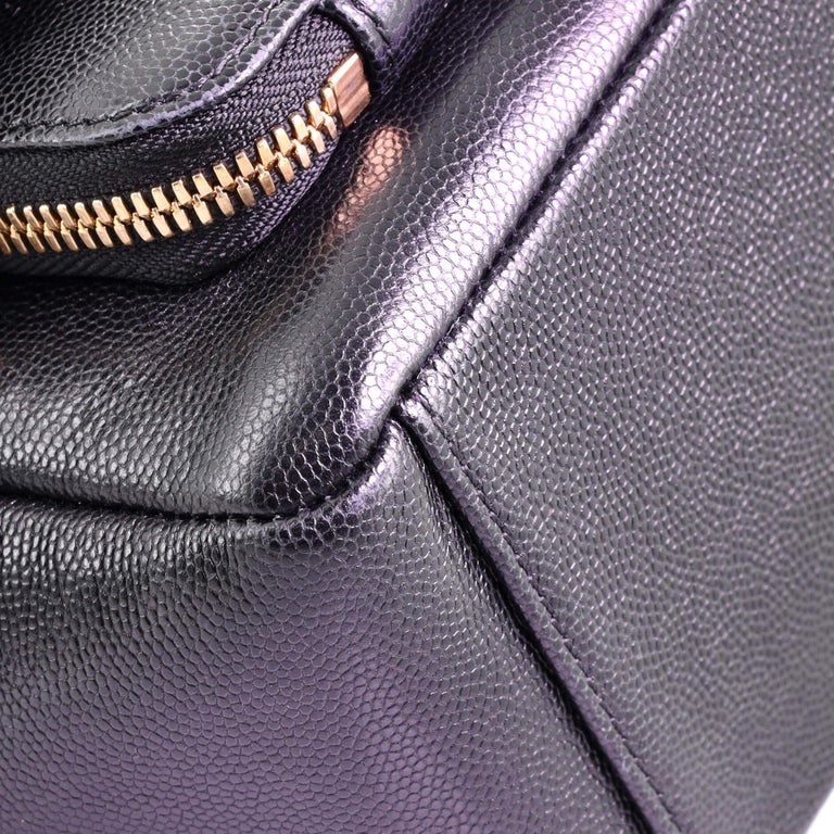 Chanel Business Affinity Flap Bag Quilted Caviar Large at 1stDibs