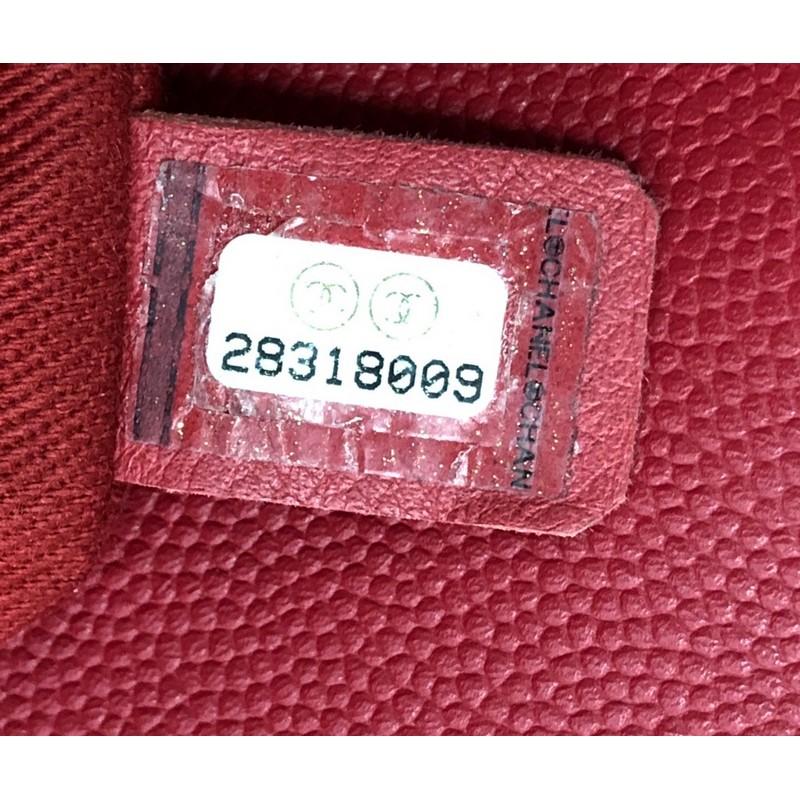 Chanel Business Affinity Flap Bag Quilted Caviar Mini In Good Condition In NY, NY