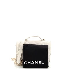 Chanel Business Affinity Flap Clutch with Chain Quilted Caviar