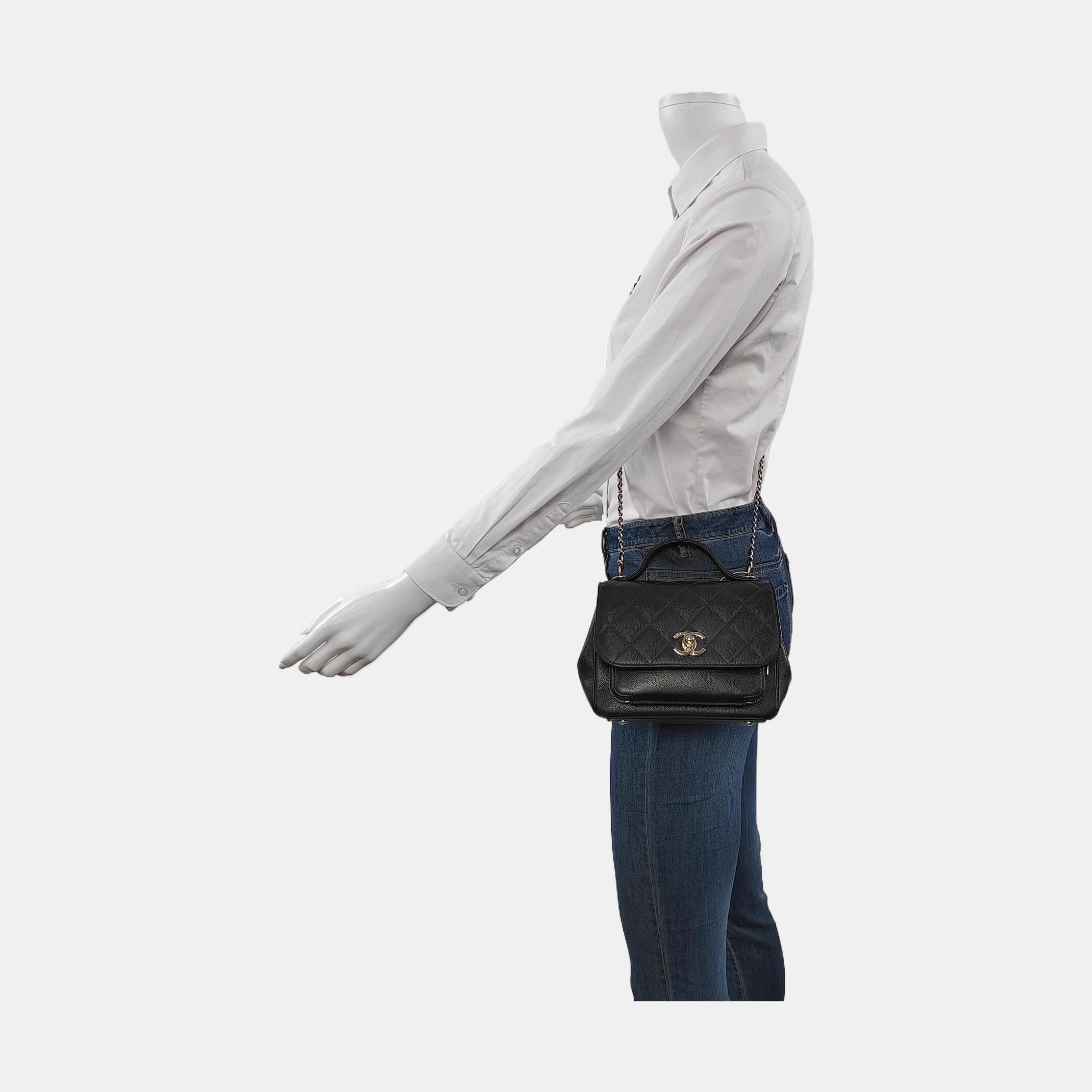 The Chanel Business Affinity Bag brings a classy and feminine touch to the world of flap bags. Staying true to its name, 'Affinity', this bag exudes a natural and immediate attraction that is hard to resist. Introduced in the Chanel Spring Summer