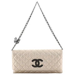 Chanel Butterfly Chain Clutch Quilted Lambskin