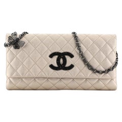 Chanel Butterfly Chain Clutch Quilted Lambskin