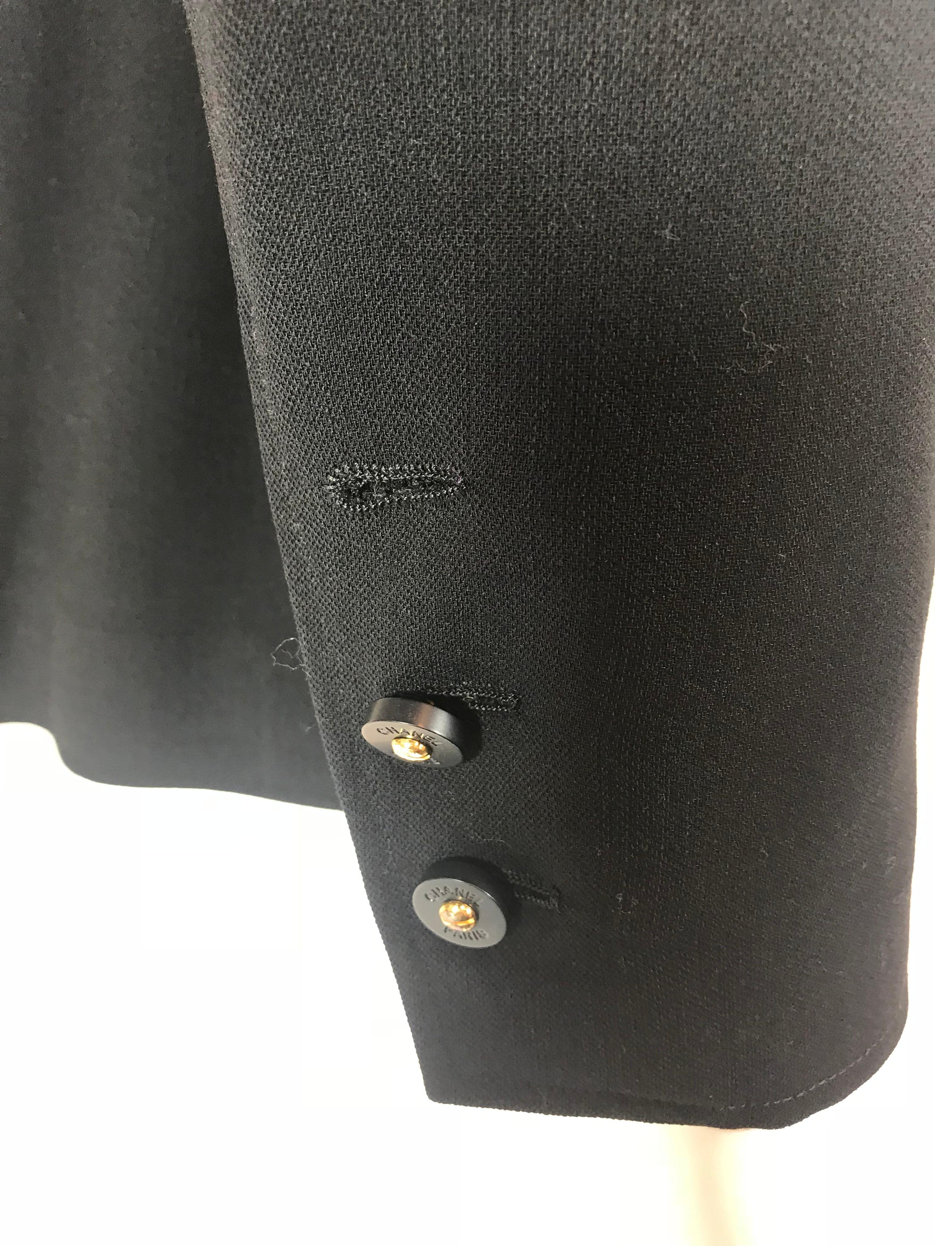 Chanel Button Up Blazer For Sale 2