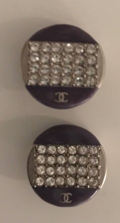 Chanel Buttons Gripoux/ Swarosky Crystals Set ^