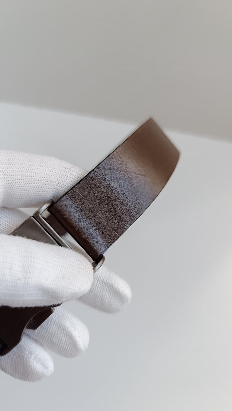 CHANEL by Karl Lagerfeld 00A 2000/2001 leather Belt with 