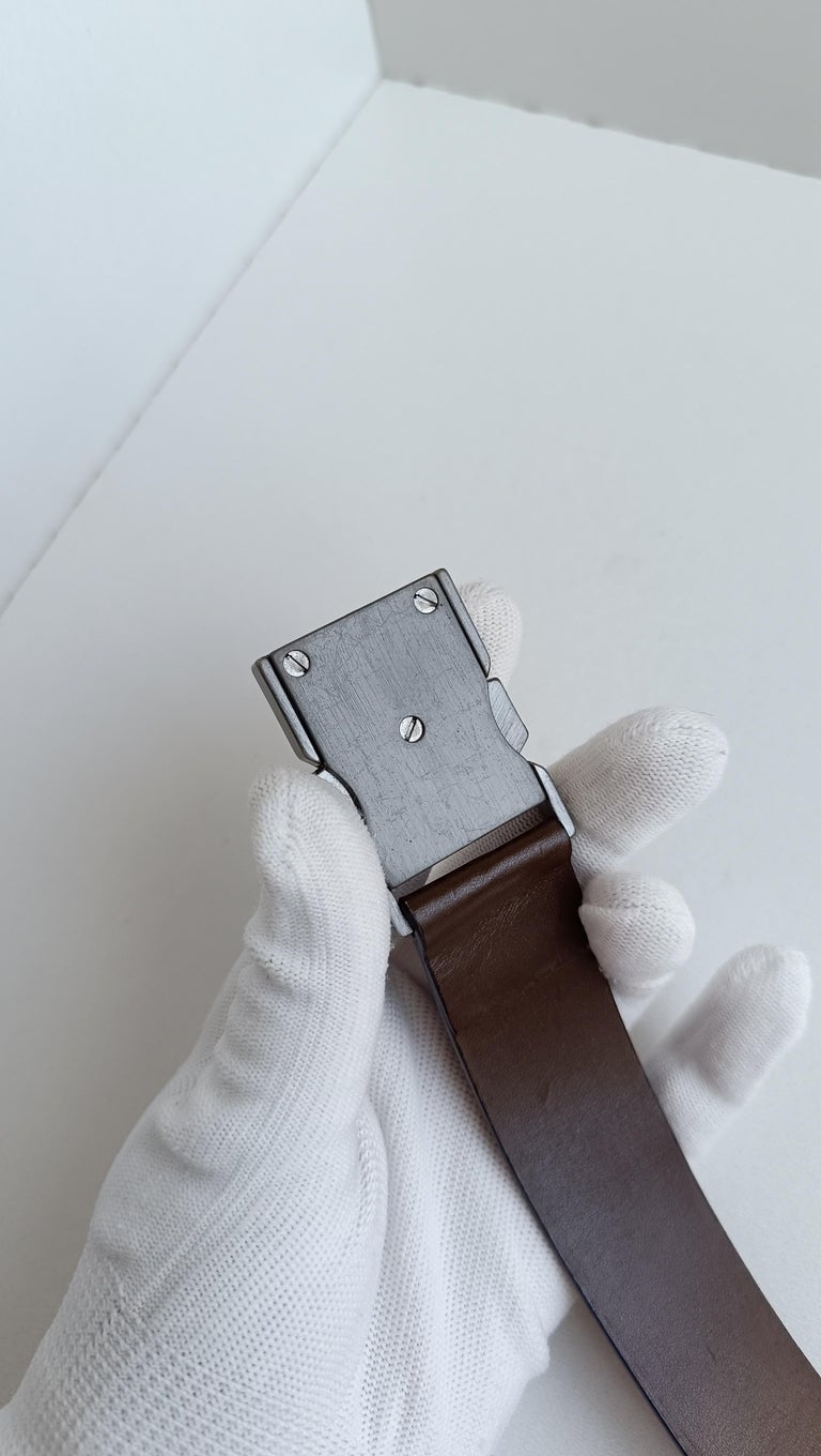 CHANEL by Karl Lagerfeld 00A 2000/2001 leather Belt with  display picture 2