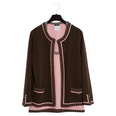 Chanel by Karl Lagerfeld 05A 2005 Cashmere Cardigan and Top