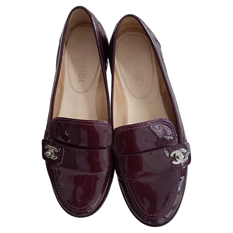 CHANEL by Karl Lagerfeld 15P 2015 Chanel Mocasines de esmalte