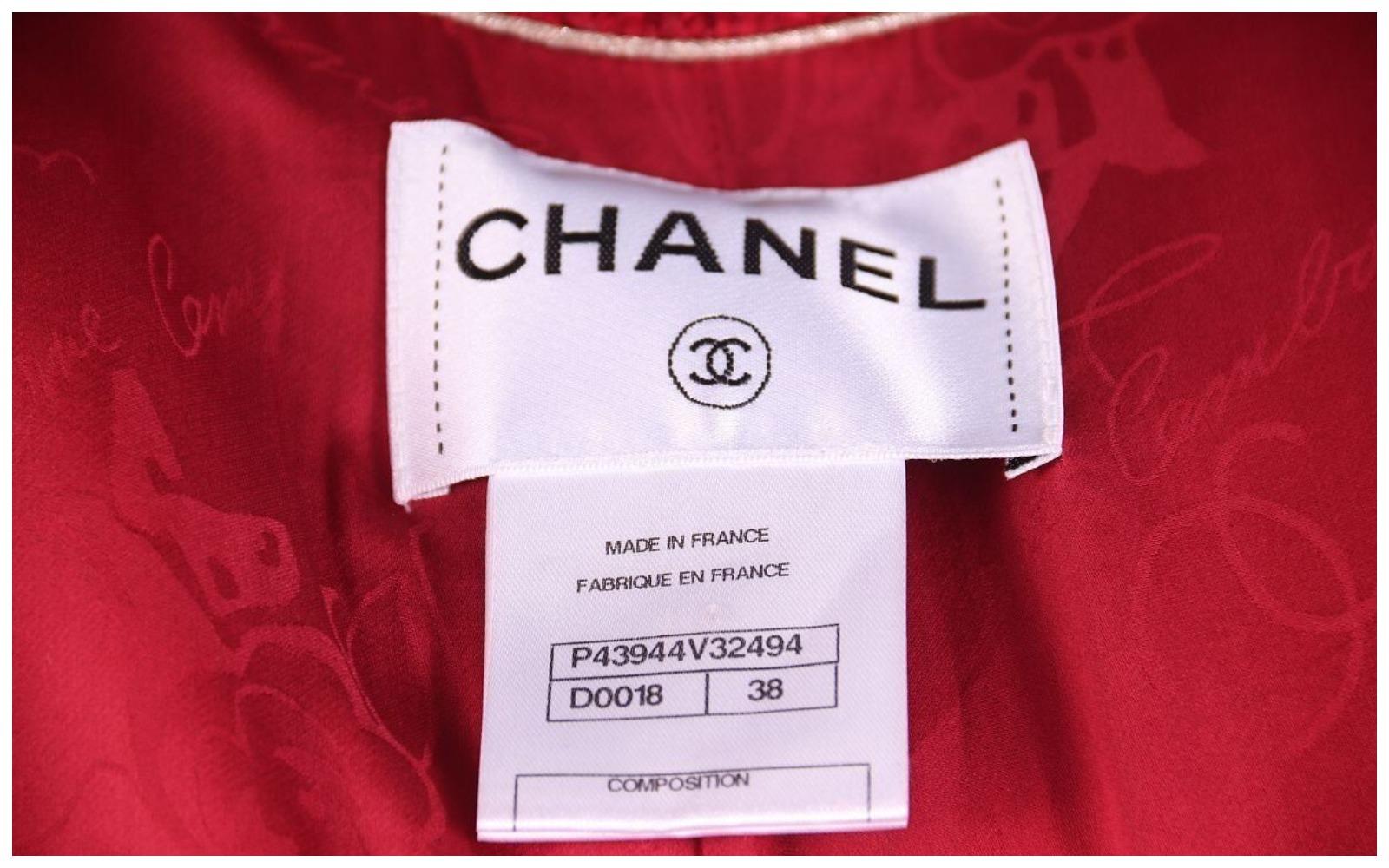 Chanel by Karl Lagerfeld for Chanel 2012 12A Autunno Pre Autunno Parigi Bombay  abito con gonna in vendita 4