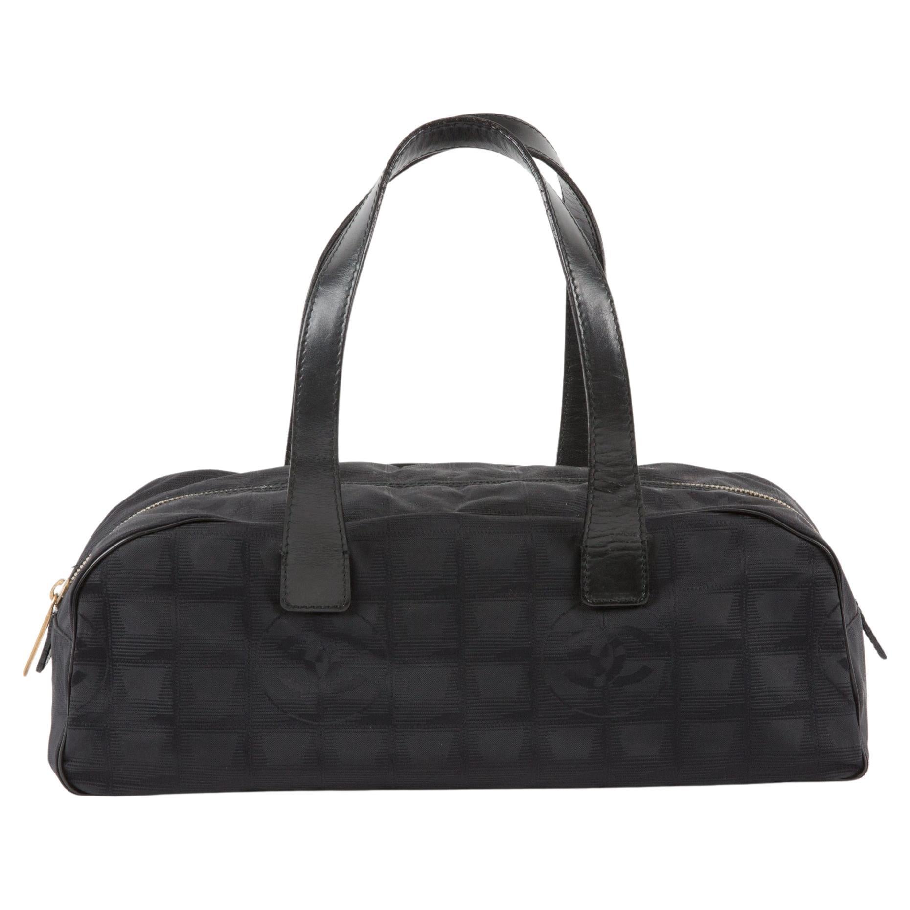 Chanel by Karl Lagerfeld for Chanel borsa nera della linea travel