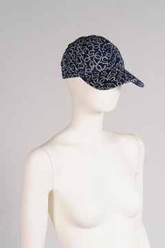 Chanel von Karl Lagerfeld CC Logo Nr. 5 Bedruckte Baseballmütze, ca. 2006