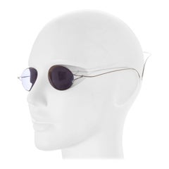 Vintage Chanel by Karl Lagerfeld 'Double Monocle' sunglasses for sunbathing, ss 1999