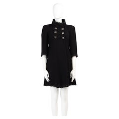 Chanel by Karl Lagerfeld Early 2000s Wool Bouclé Duster Coat