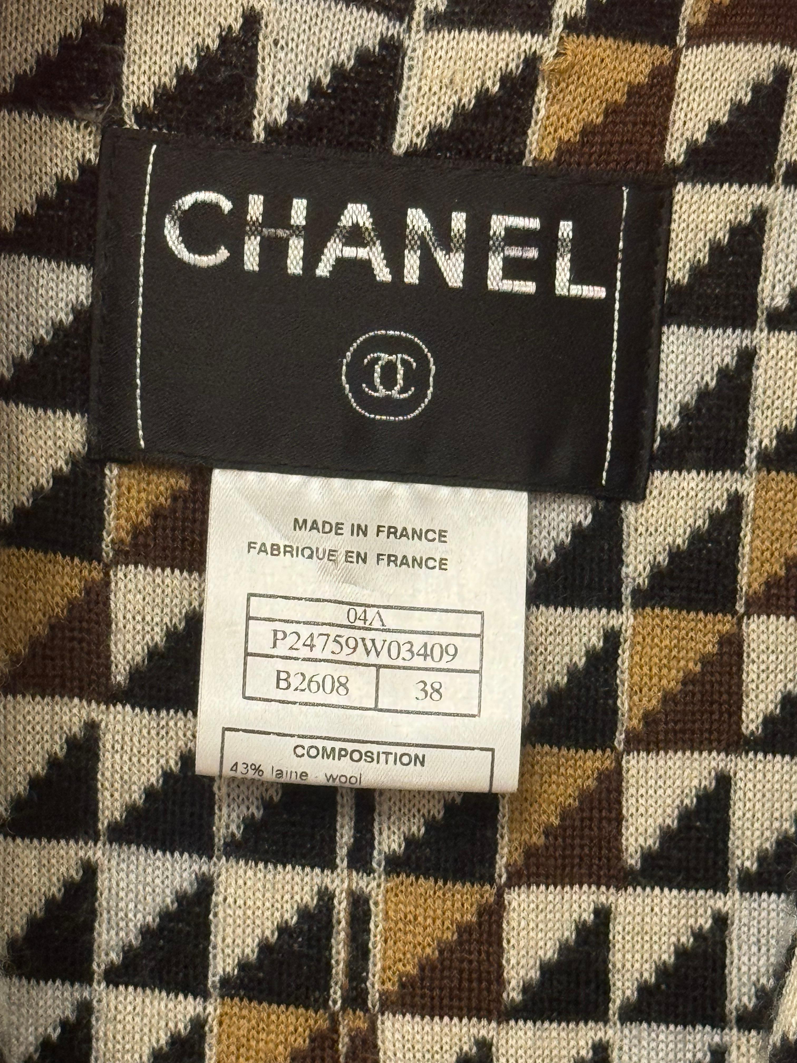 Women's or Men's Chanel by Karl Lagerfeld F/W 2004 runway fantasy tweed jacket For Sale