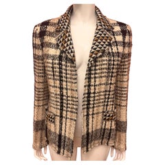Chanel by Karl Lagerfeld F/W 2004 runway fantasy tweed jacket