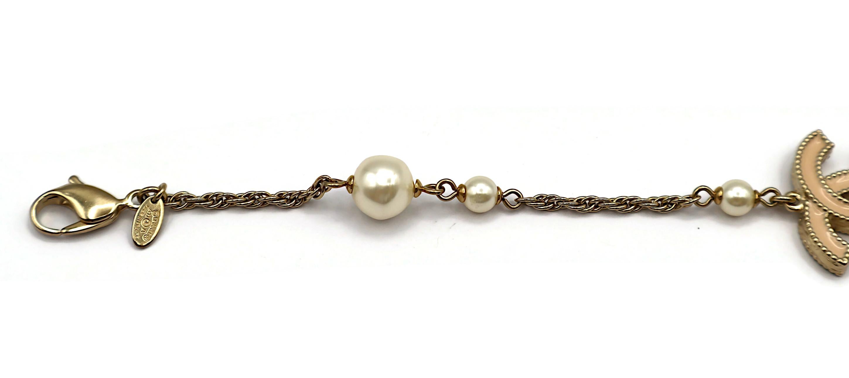 CHANEL by KARL LAGERFELD Faux Pearl CC Logo Necklace, 2011 1