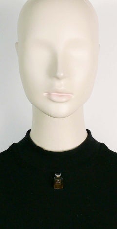 CHANEL by KARL LAGERFELD Iconic No. 5 Perfume Bottle Pin Brooch, 2005