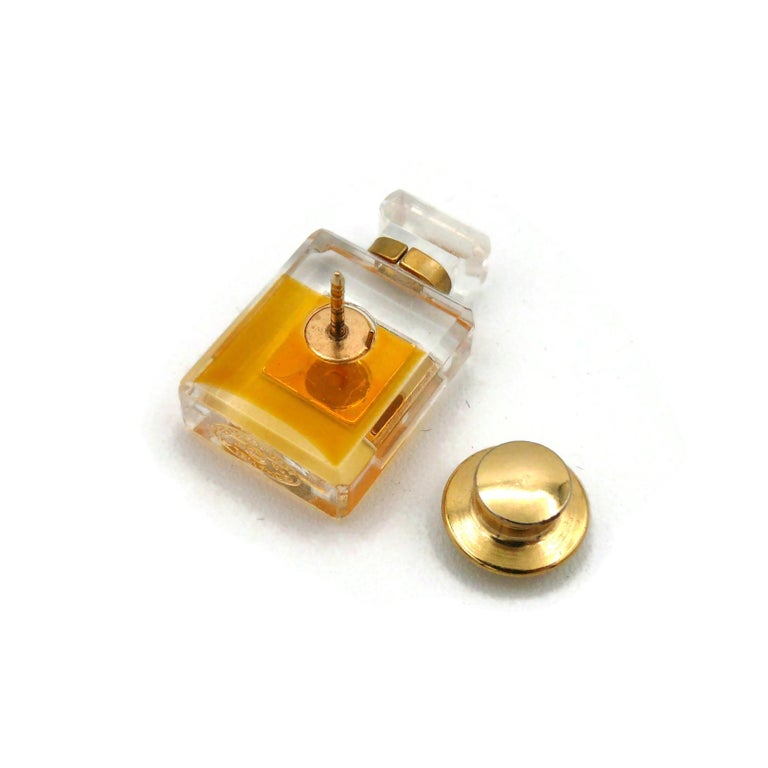 CHANEL by KARL LAGERFELD Iconic No. 5 Perfume Bottle Pin Brooch, 2005