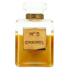 chanel clear perfume bag
