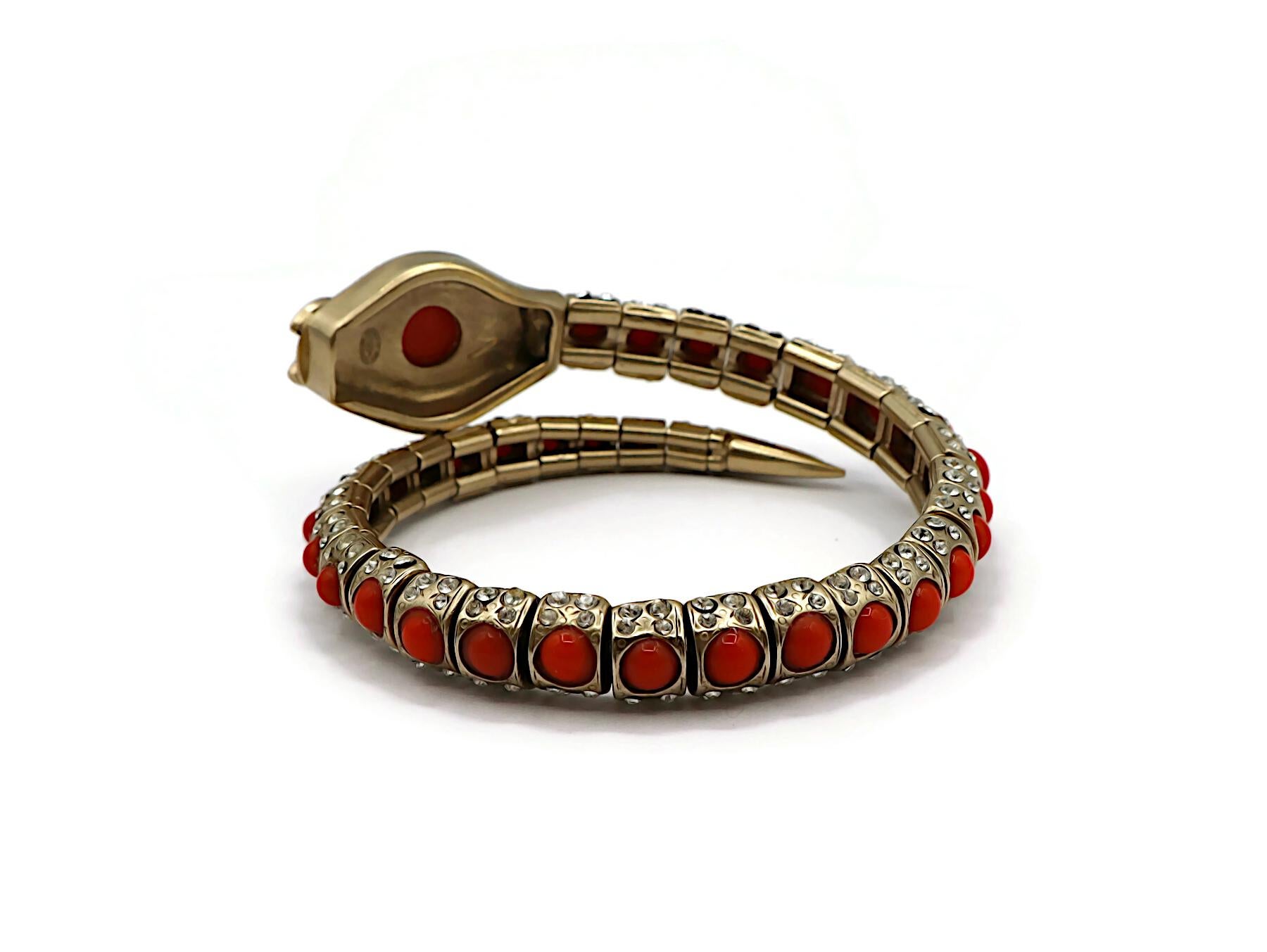 CHANEL by KARL LAGERFELD Jewelled Snake Bracelet, Resort Collection 2008 For Sale 4