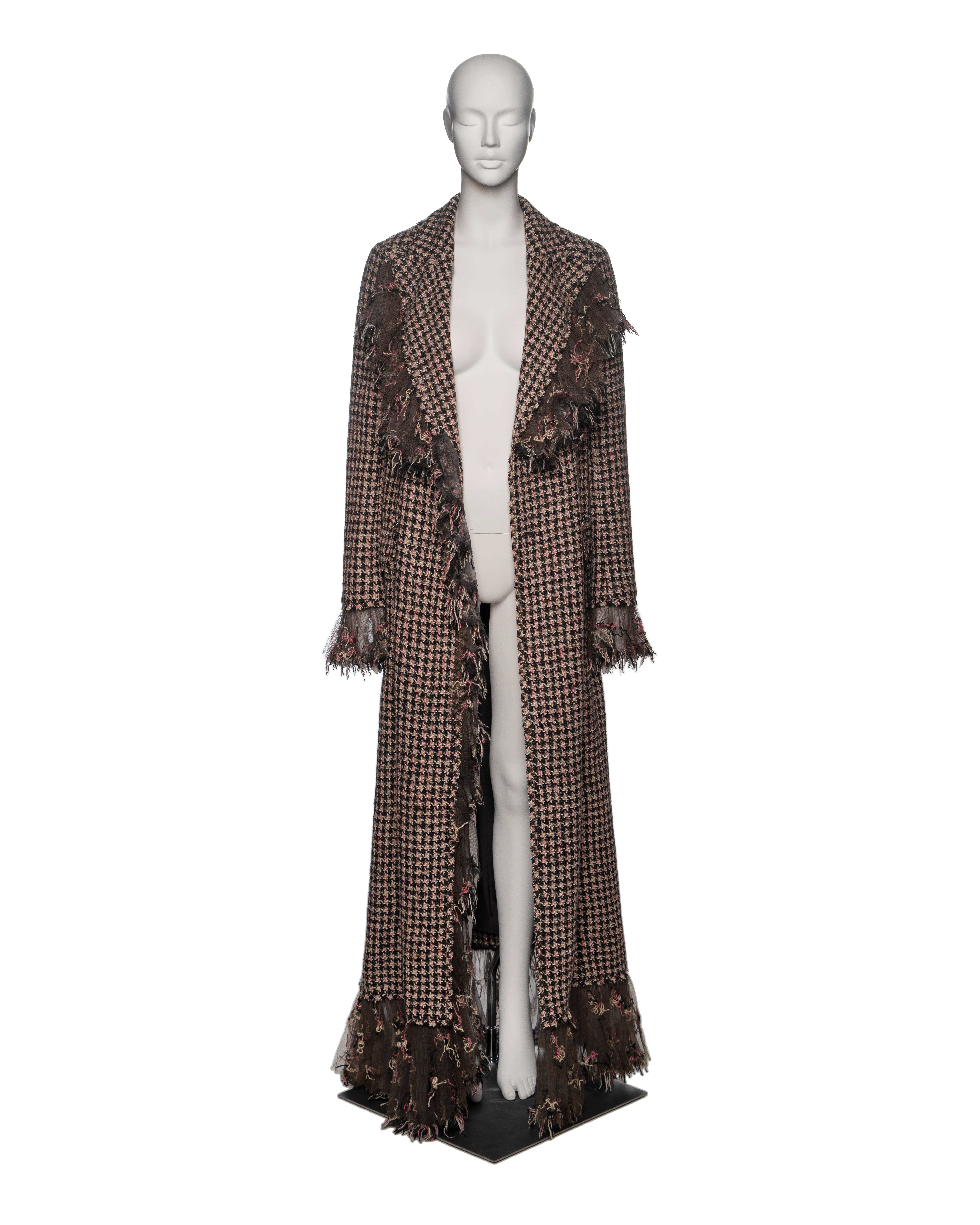 Chanel by Karl Lagerfeld Métiers d'Art 'Paris-London' Lesage Tweed Coat, PF 2008 For Sale 6