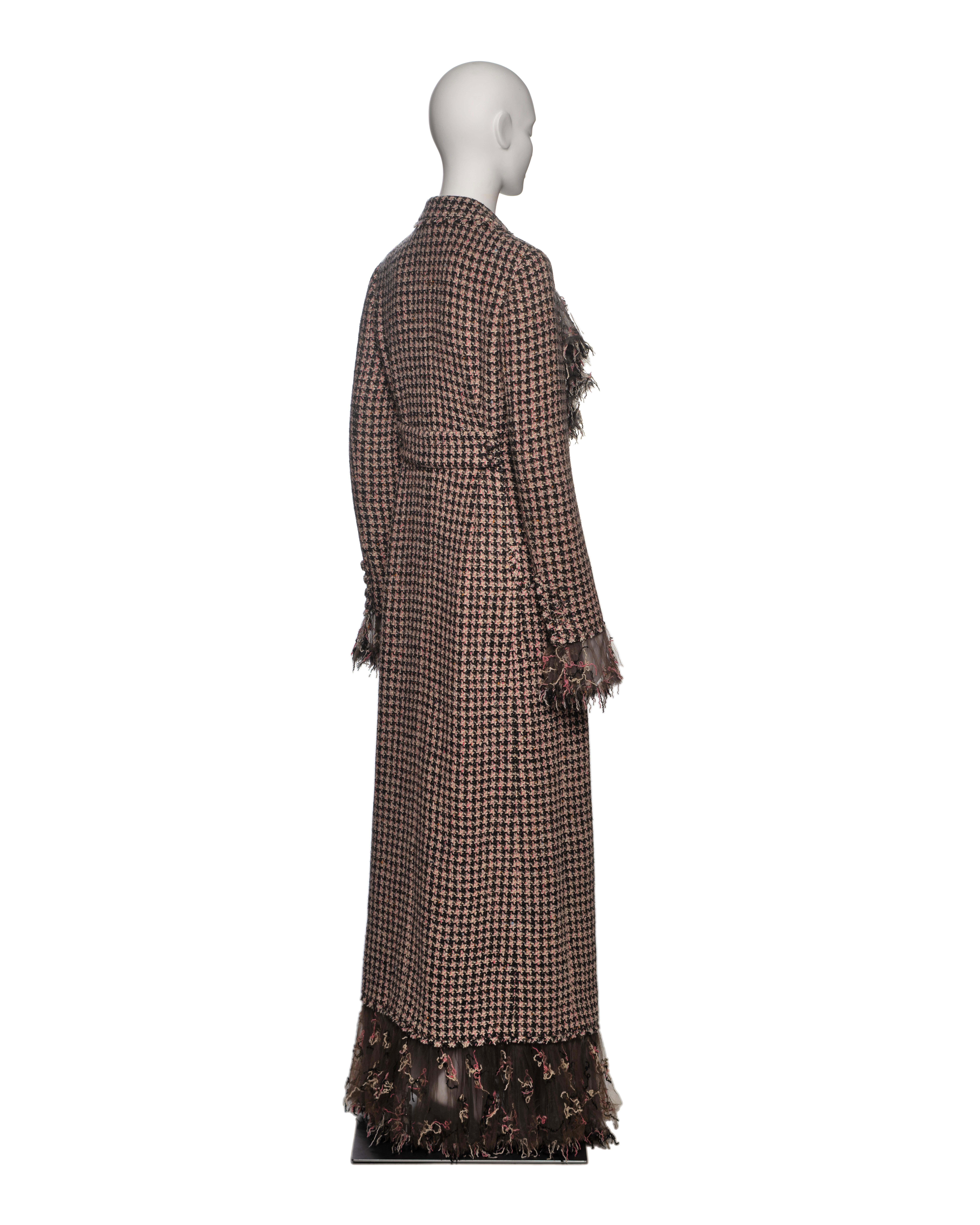 Chanel by Karl Lagerfeld Métiers d'Art 'Paris-London' Lesage Tweed Coat, PF 2008 For Sale 7