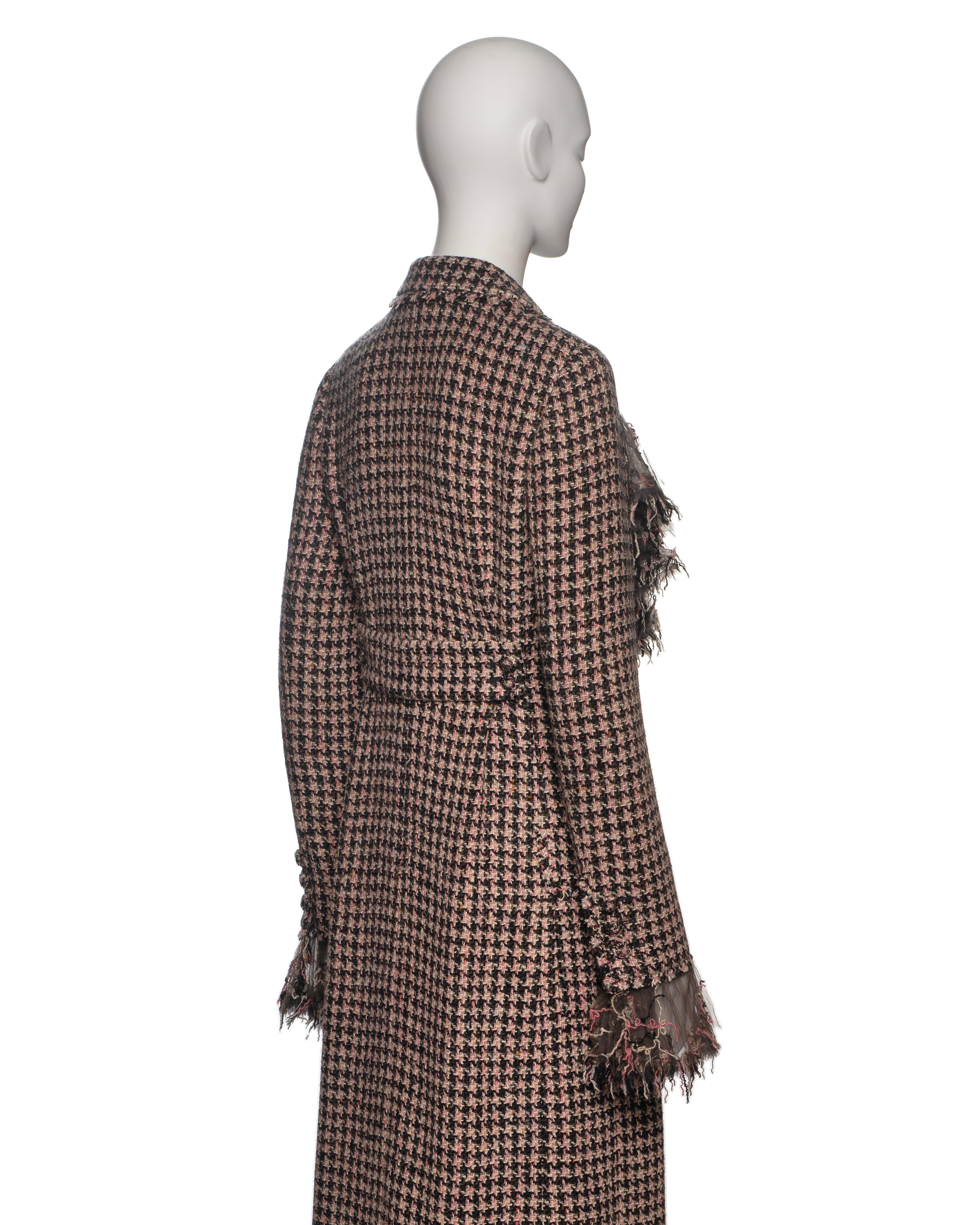 Chanel by Karl Lagerfeld Métiers d'Art 'Paris-London' Lesage Tweed Coat, PF 2008 For Sale 8