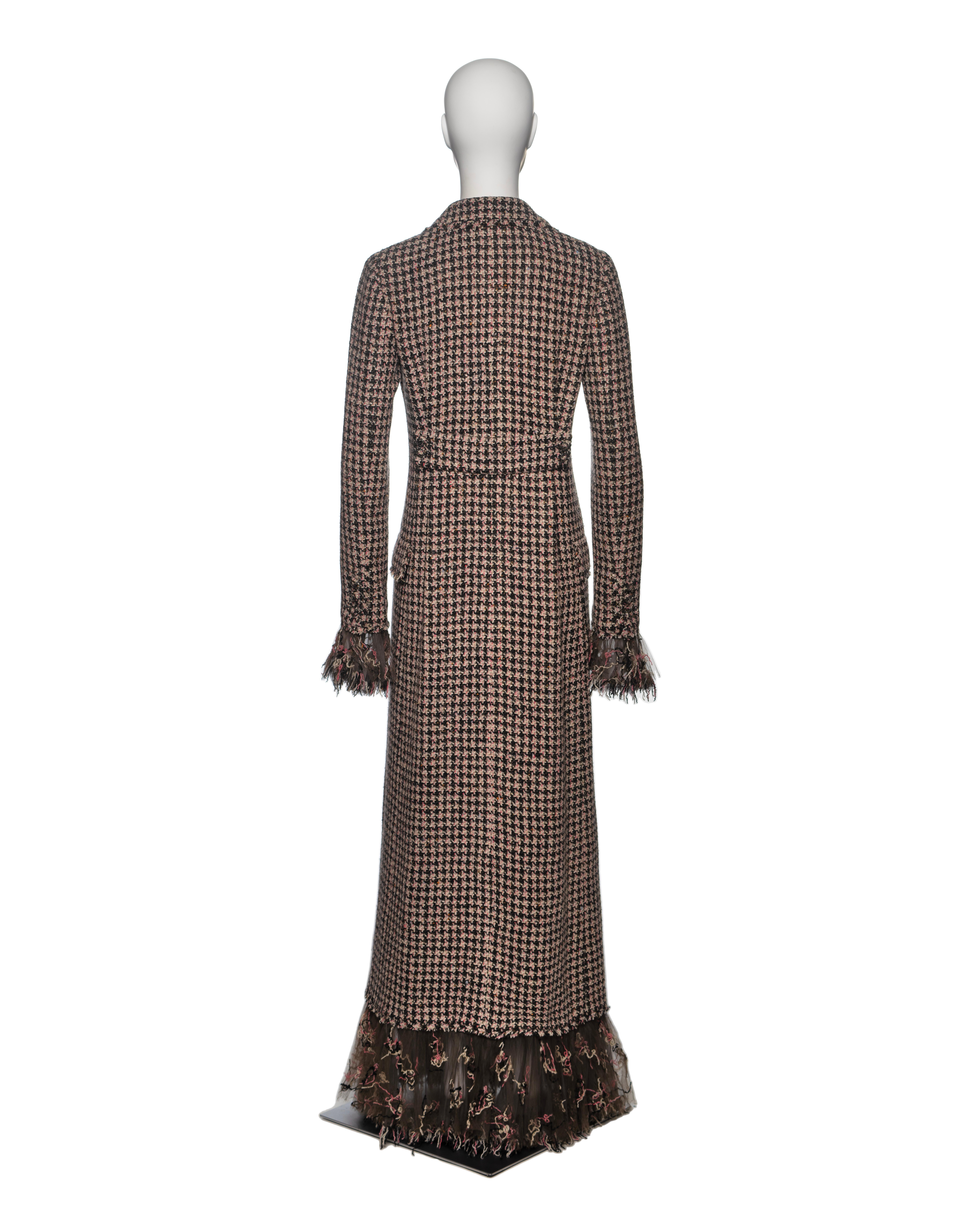 Chanel by Karl Lagerfeld Métiers d'Art 'Paris-London' Lesage Tweed Coat, PF 2008 For Sale 9