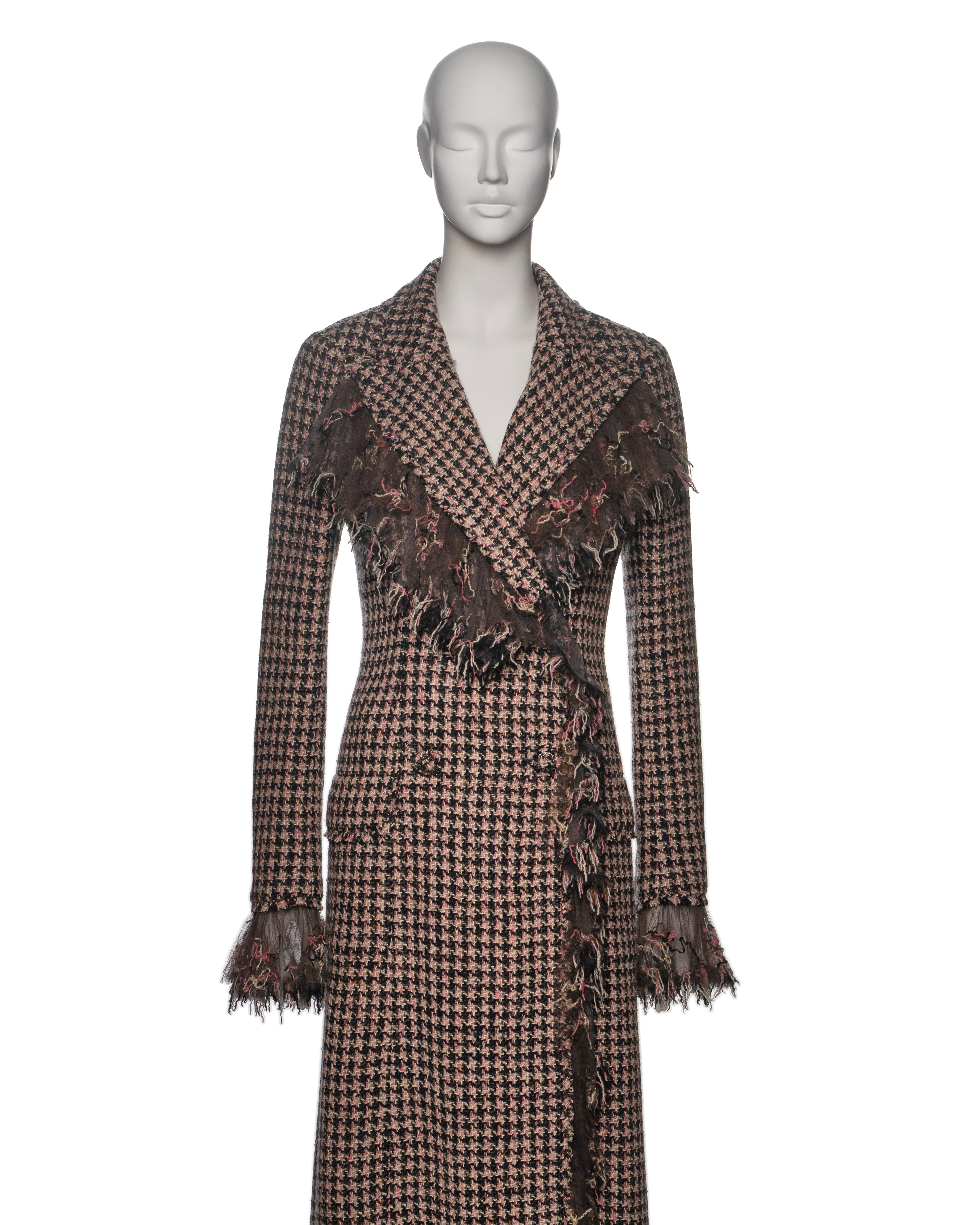 Chanel by Karl Lagerfeld Métiers d'Art 'Paris-London' Lesage Tweed Coat, PF 2008 For Sale 1