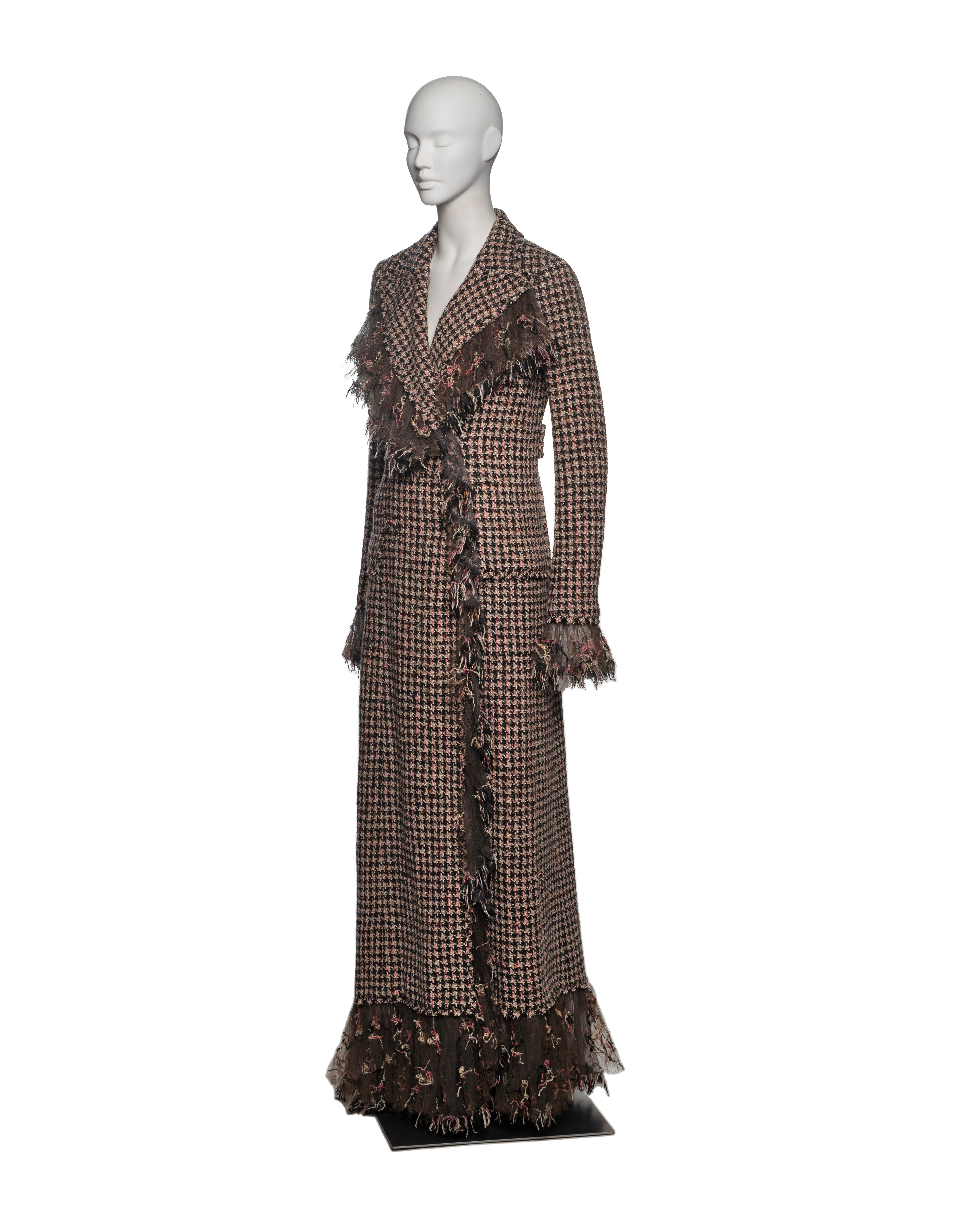 Chanel by Karl Lagerfeld Métiers d'Art 'Paris-London' Lesage Tweed Coat, PF 2008 For Sale 2