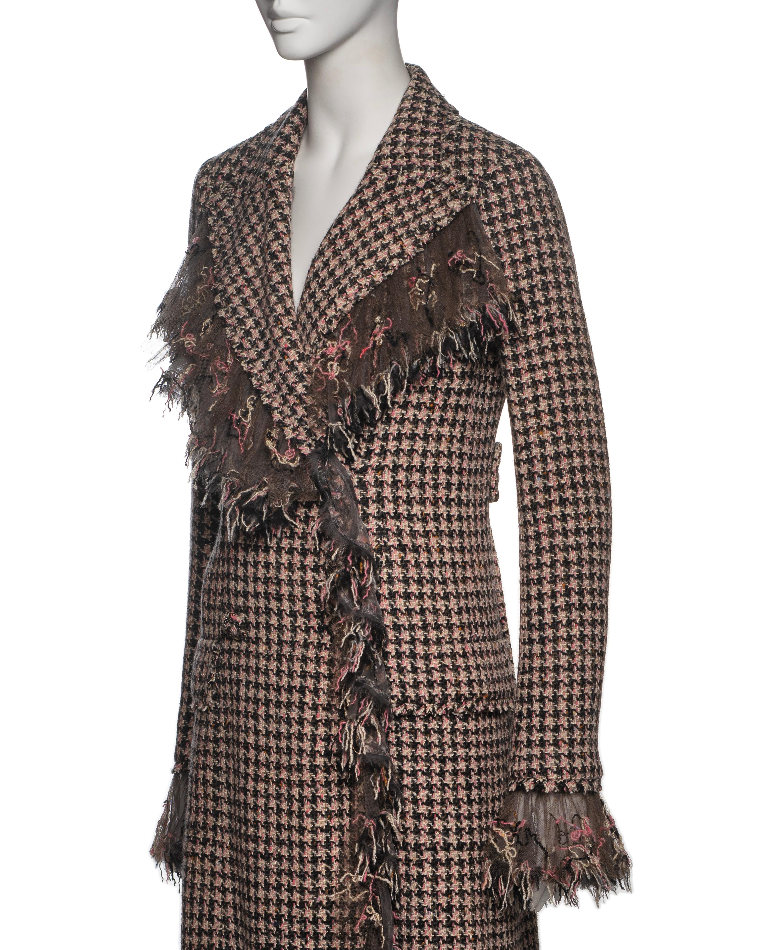 Chanel by Karl Lagerfeld Métiers d'Art 'Paris-London' Lesage Tweed Coat, PF 2008 For Sale 4
