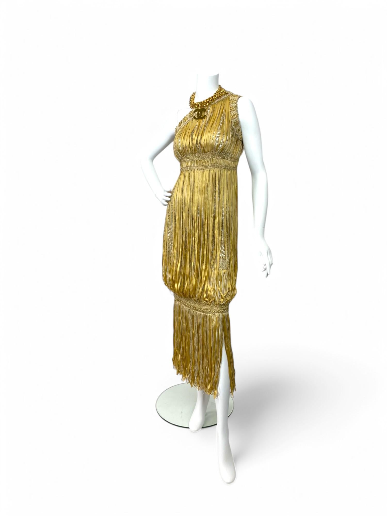 Chanel by Karl Lagerfeld One-Shoulder Dress, S/S 2011 Sz: 34 For Sale 1